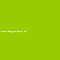 Gute Papier-Brille