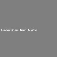 Geschmeidiges Gummi-Telefon