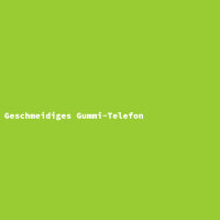 Geschmeidiges Gummi-Telefon
