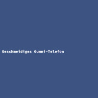 Geschmeidiges Gummi-Telefon